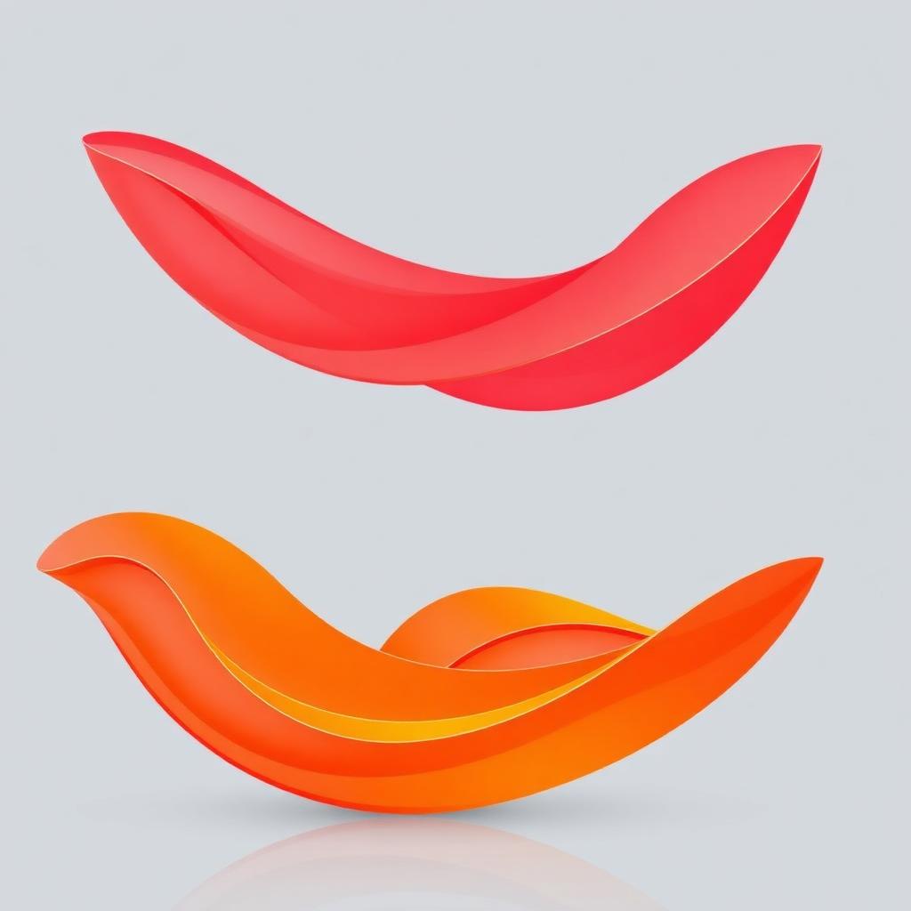 Abstract red and orange shapes representing Ignis services